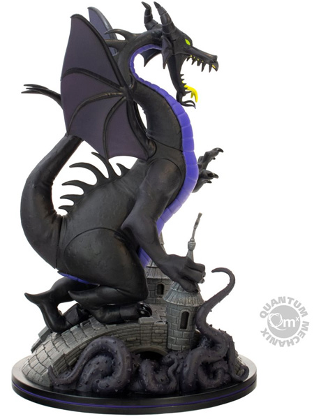 QMx Disney Sleeping Beauty Q-Fig Max Elite Maleficent Dragon Figure